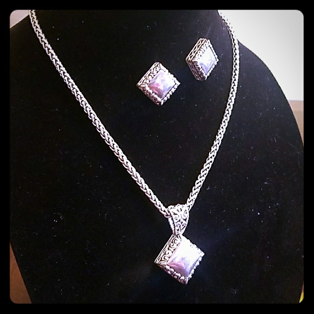 Brighton-like necklace and earrings!